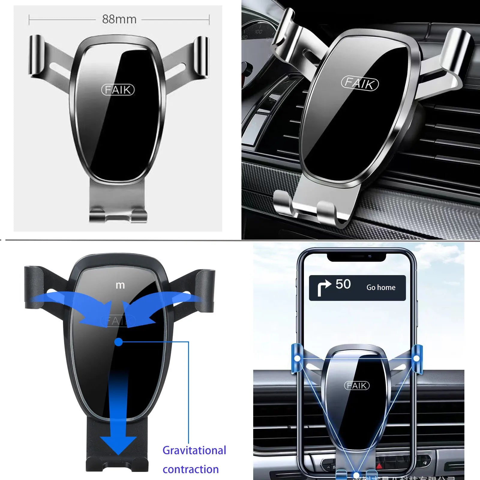 Car Mobile Phone Holderfor Chevy Chevrolet Silverado 2022 2023 2024 2025 GPS Bracket Navigation Stand Auto Accessories