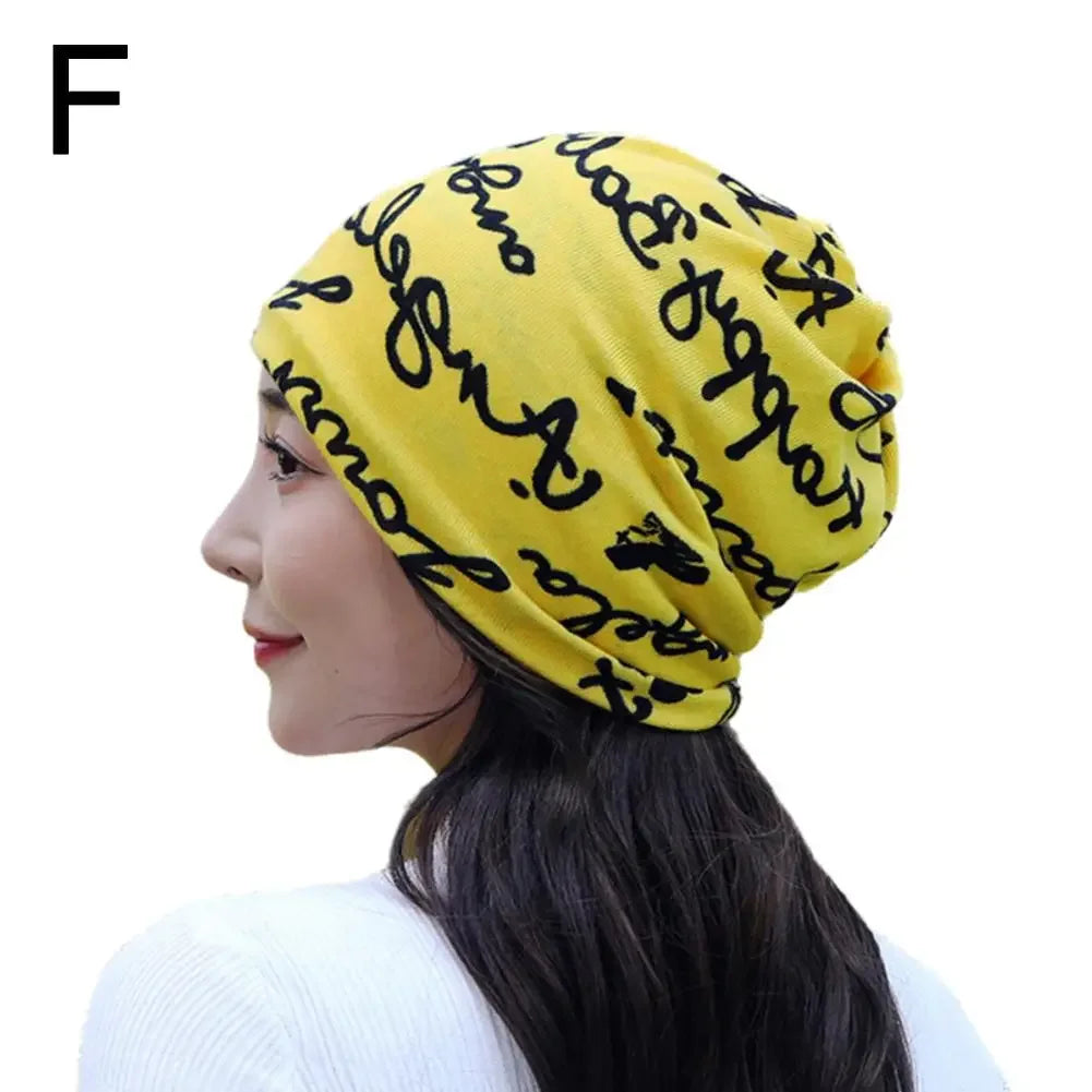 Winter Women Hat Warm Beanie Hats Cap Turban Tube Bandana Headband Scarf Headwear Neck Outdoor Head Kerchief Face Collar Wa C1B1