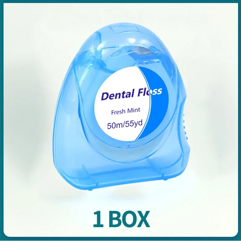 Mint Dental Floss Roll Household Dental Floss Separate Packaging Clean Gap Slim Household Pack Disposable Dental Floss Line