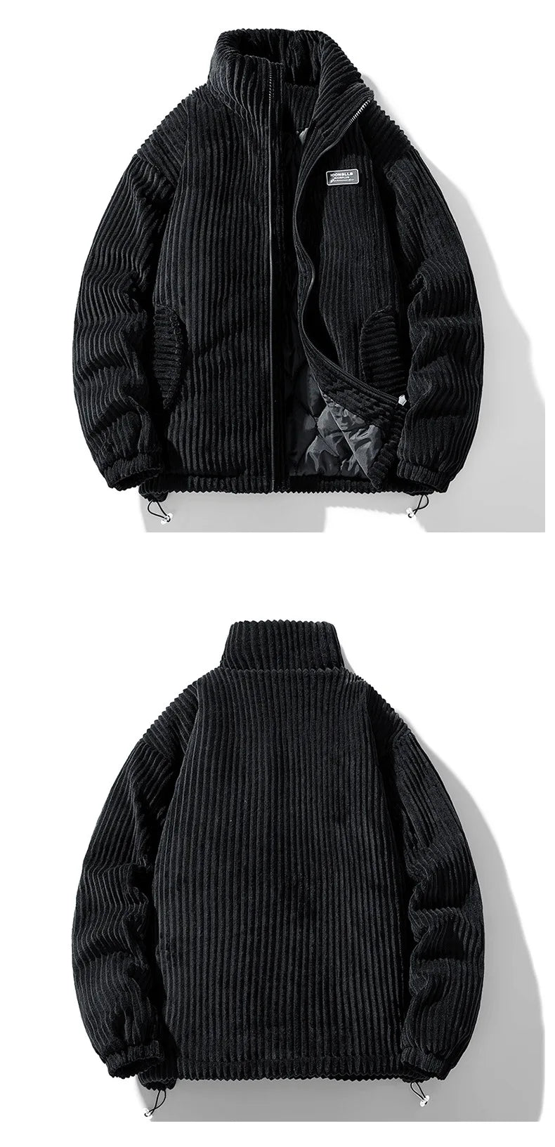 Man Winter Jacket Winter Clothes Man Women's Jackets Men's and Women's Thick Warm Jacket Winter Trendy Collar Workwear Jacket