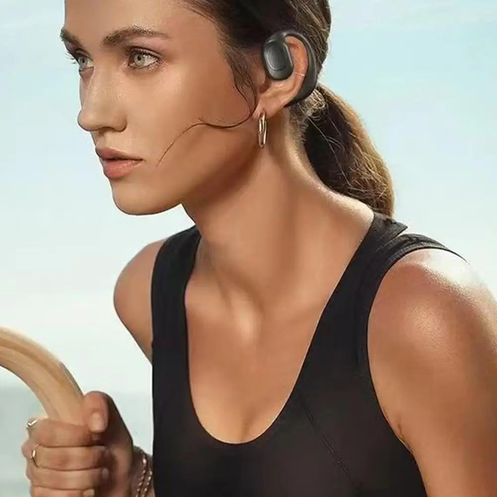 Bluetooth 5.3 Headphone Wireless Ear Hook Earphone HiFi Stereo Noise Reduction Headset HD Call Earbuds For Huawei