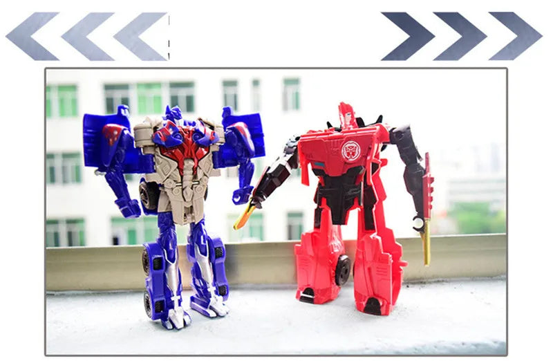 Metamorphic Toys Car Children'S Birthday Gift Action Doll Toys Mini Metamorphic Car Education Toys Children'S Toys