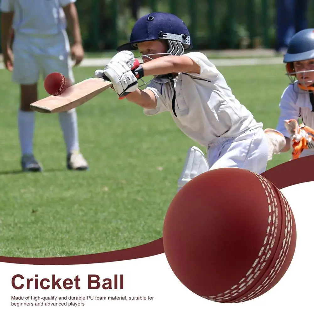 Cricket Ball Sports Wind Indoor Outdoor Soft Training Balls for Practice Portable Training Balls for Swinging Bouncing Spinning