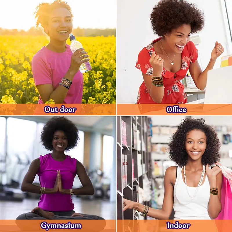 20pcs Fashion Bohemian Style Hair Tie Bracelet For Women Pearl Hair Rope ladies Elastic Hair Rubber Bands For Bracelets Knekki