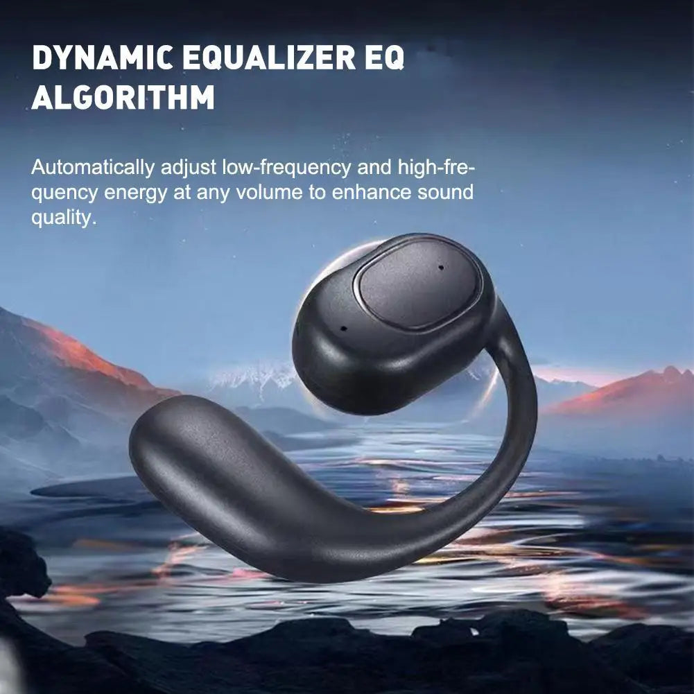 Bluetooth 5.3 Headphone Wireless Ear Hook Earphone HiFi Stereo Noise Reduction Headset HD Call Earbuds For Huawei