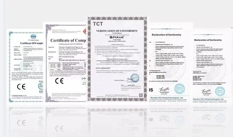 WGS-G37 5 in 1 Digital Display Super Fast Charging Car Charger with Voltmeter