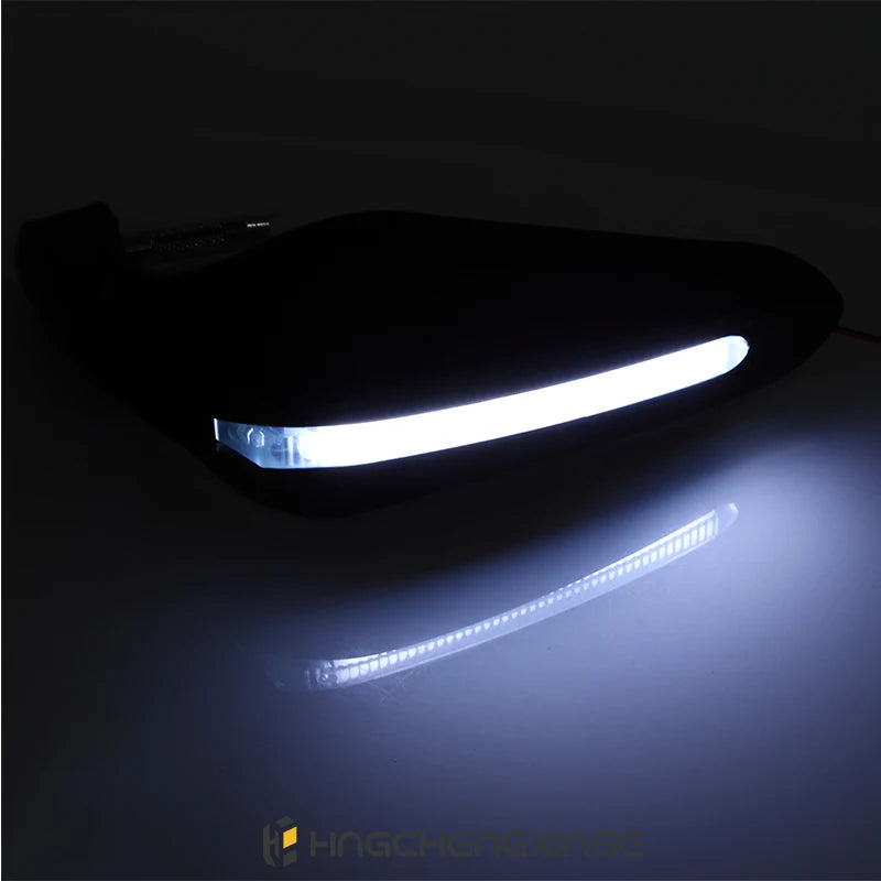 Motorcycle Handguards with LED Lights Motorbike Accessories Modification Protective Gear for ATV Bike Off Road Motocross ﻿