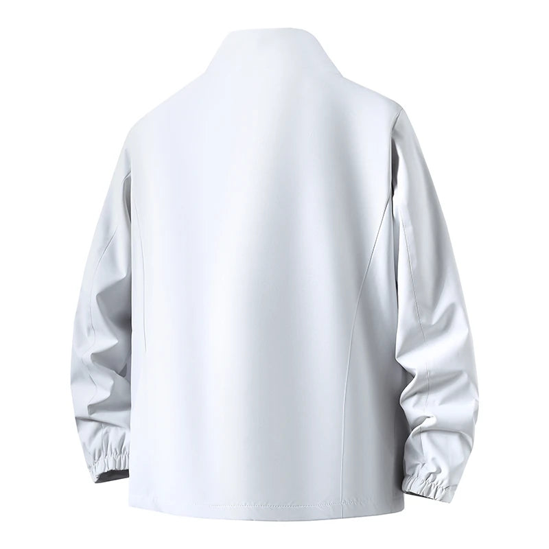 New Men's Casual Jacket Casual and Fashionable Windbreaker Waterproof and Versatile Outdoor Jacket