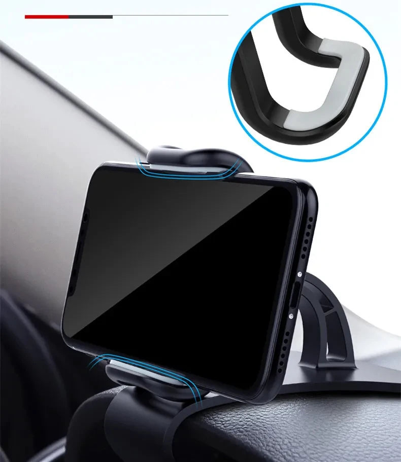 Car Phone Holder HUD Dashboard GPS Navigation Holder For Dacia Duster Logan Spring Sandero Stepway Dokker Lodgy Jogger MCV 2019