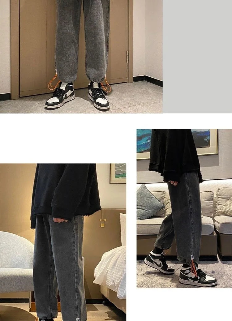 Men Jeans Regular Fit Skinny Jeans Men Blue Pants for Men Pants Jogger Jean Classic Man Jean Man Zip Mens Pants Hip Hop Jeans