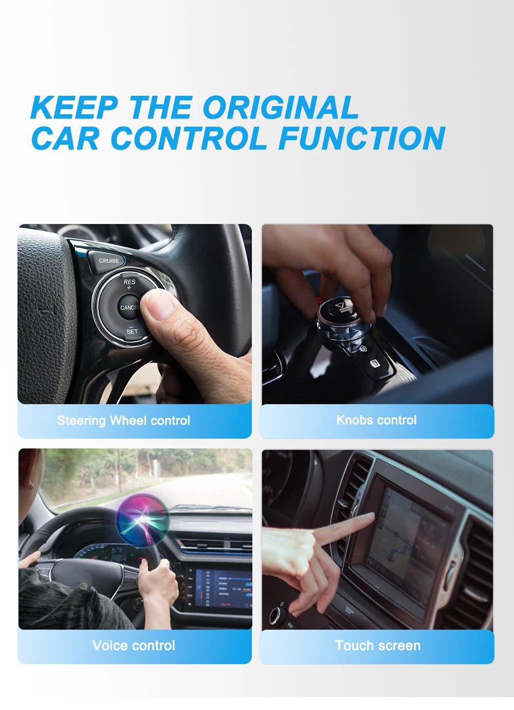 New Wired to Wireless CarPlay and Android Auto 2 in 1 Mini Adapter 5GHz WiFi5 for 99% Original Wired CarPlay/Auto Cars