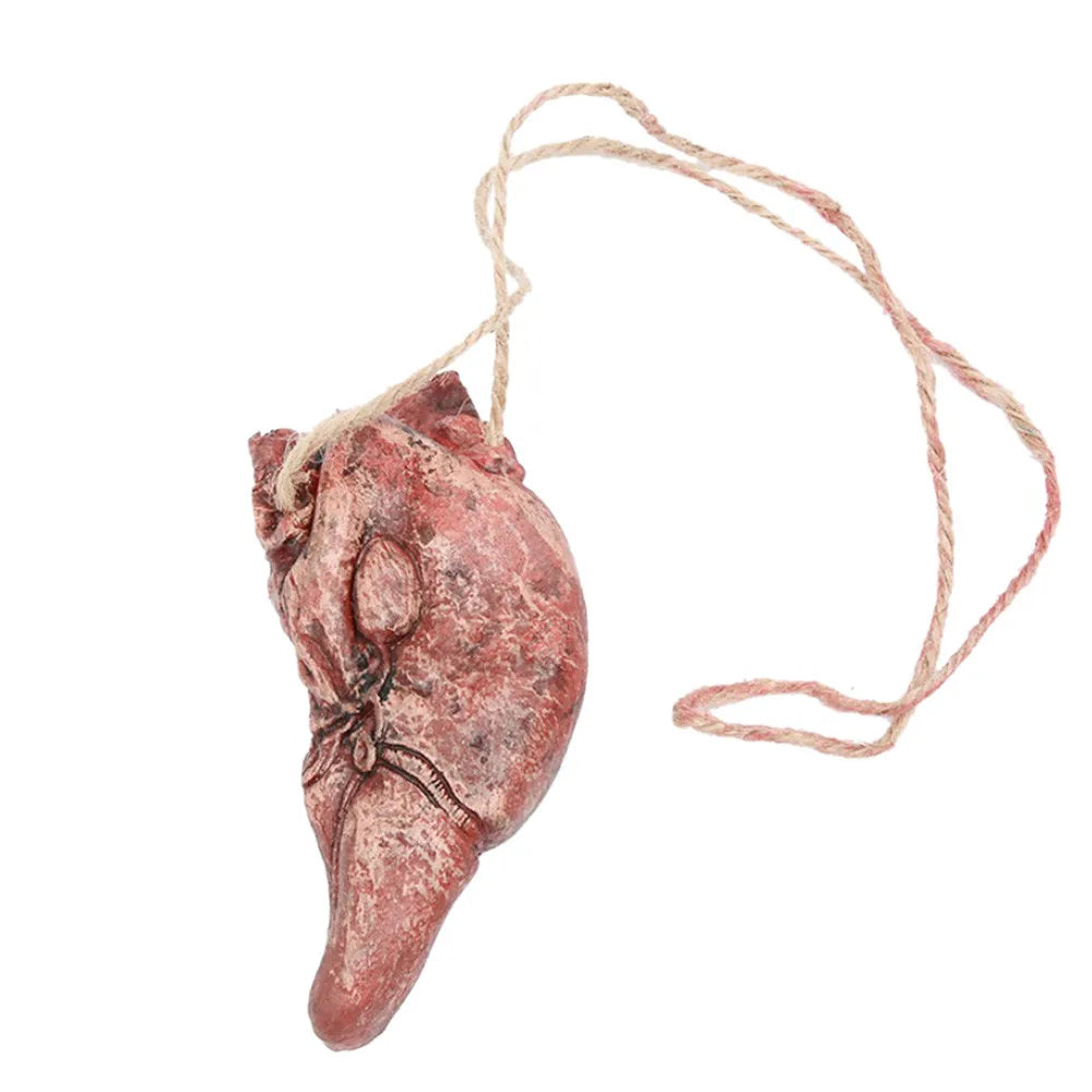 Halloween Party Decorations Haunted House Horror Hanging Props Bloody Violence Latex Organs Fake Fingers Eyes Feet Brain Heart