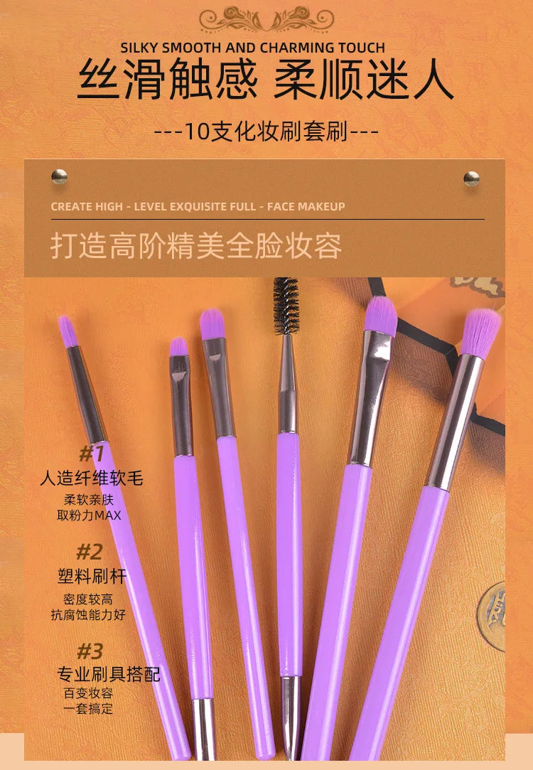 Makeup Brushes Set Women Beauty Cosmetic Tool Blush Eye Shadow Blending Short Shader Brushes For Makeup Tool Kit