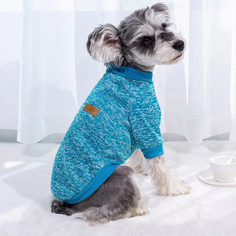 Pet Accessories Winter Dog Clothes for Small Dogs Warm Dogs Coat Pullover Clothing SweatshirtsCasual Dog Cat Clothing Pet Access