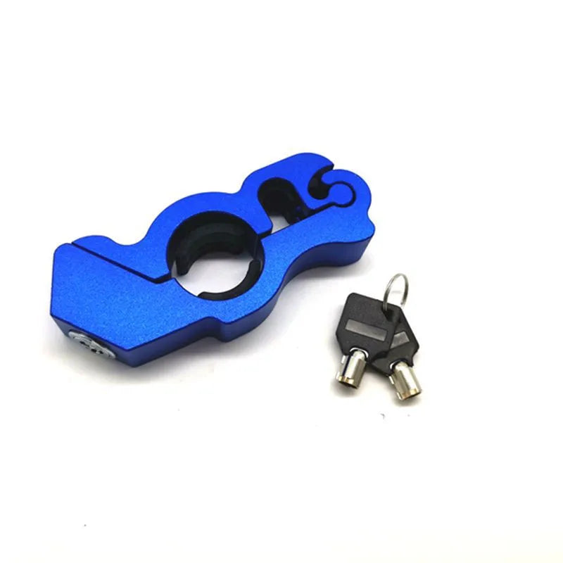 Motorcycle Grip Lock Security Send Handset Lock Fit Scooter Atv Dirt Street Bikes Anti Theft Accessories Supplies