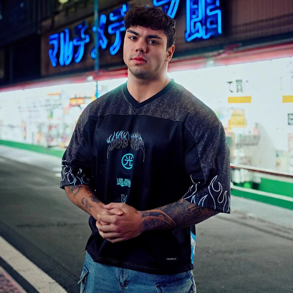 Men's Summer T-Shirts - Sports Gym Running Shirts, Fashion Round Neck Loose Fit Comfortable Casual Top for Men