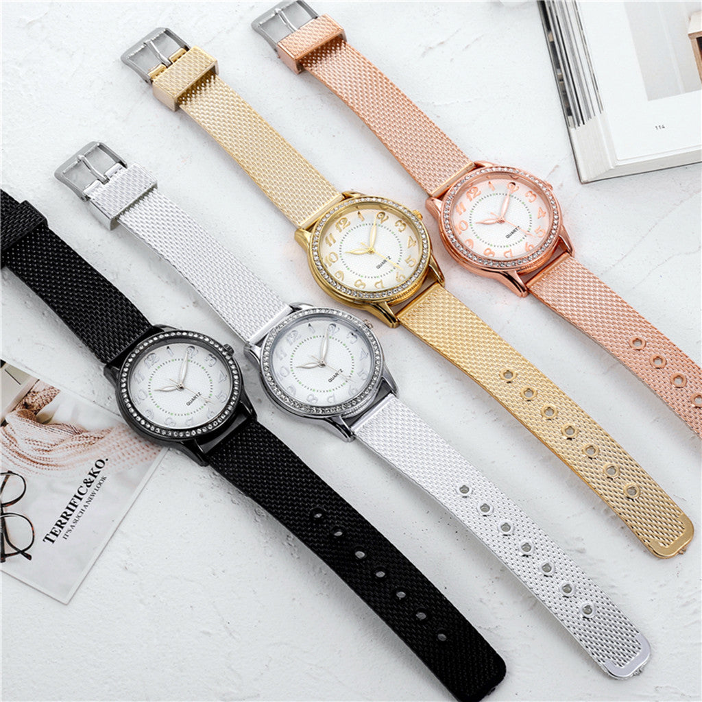 Women Watches Top Brand Luxury Gold Bracelet Watch Rhinestone Ladies Watch Clock Reloj Mujer Montre Femme Relogio Feminino