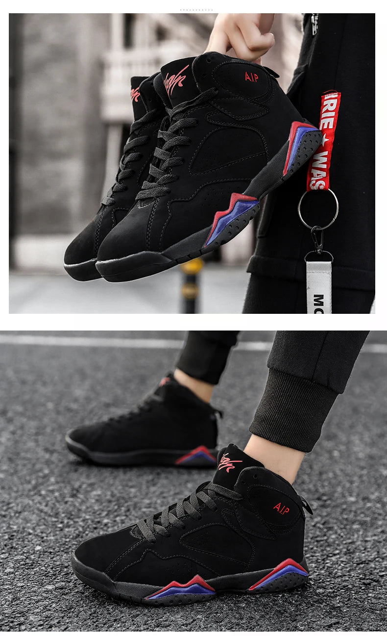 Men Basketball Shoes Fashion Non-slip Mens Casual Sneakers Man Sports High Quality Outdoor Jogging Shoes Boys Athletic Wear Traf