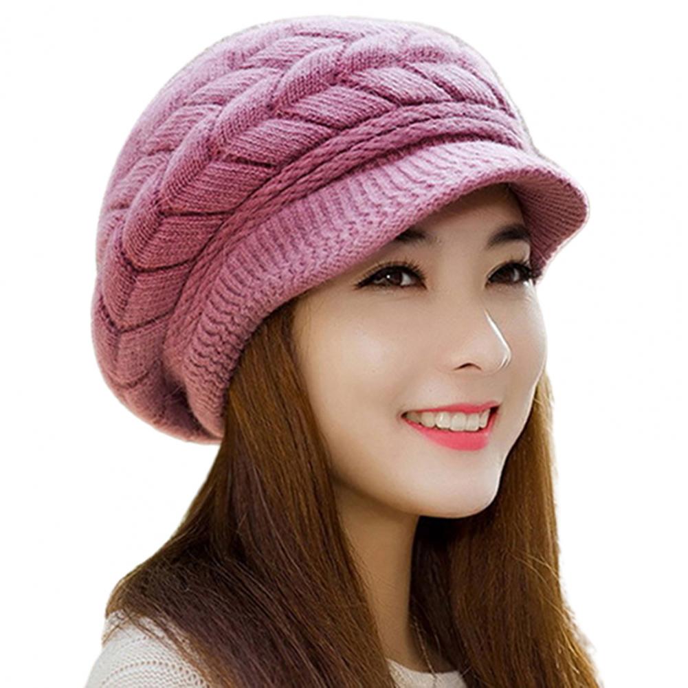 Winter Beanies Knit Women's Hat Winter Hats For Women Ladies Beanie Girls Skullies Caps Bonnet Femme Snapback Wool Warm Hat