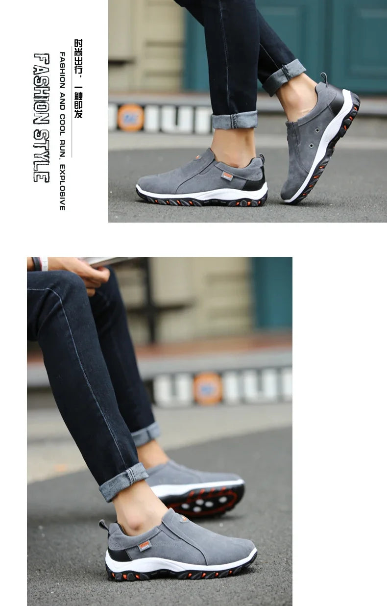 2025 New Men's Casual Sports Shoes for Outdoor Walking, Lightweight, Fashionable, and Comfortable Shoes, Size 38-50 Plus