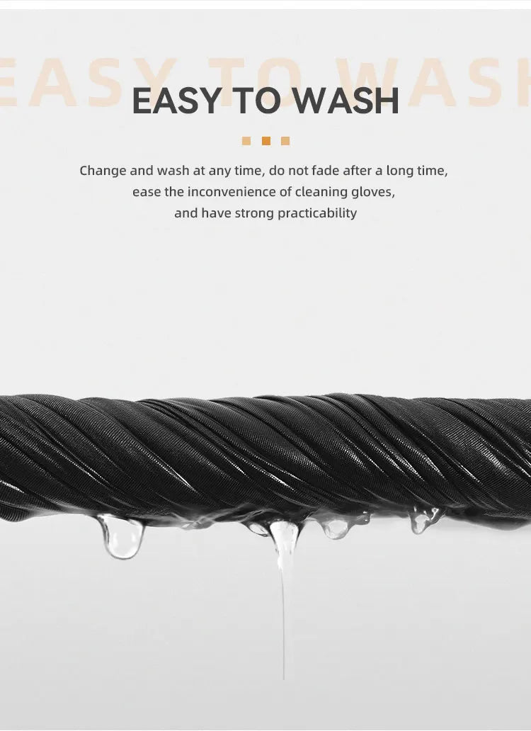 Winter Summer Motorcycle Gloves Black Ice Silk Inner Liner Breathable Sweat Absorption Quick Drying Riding Equipment Accessories