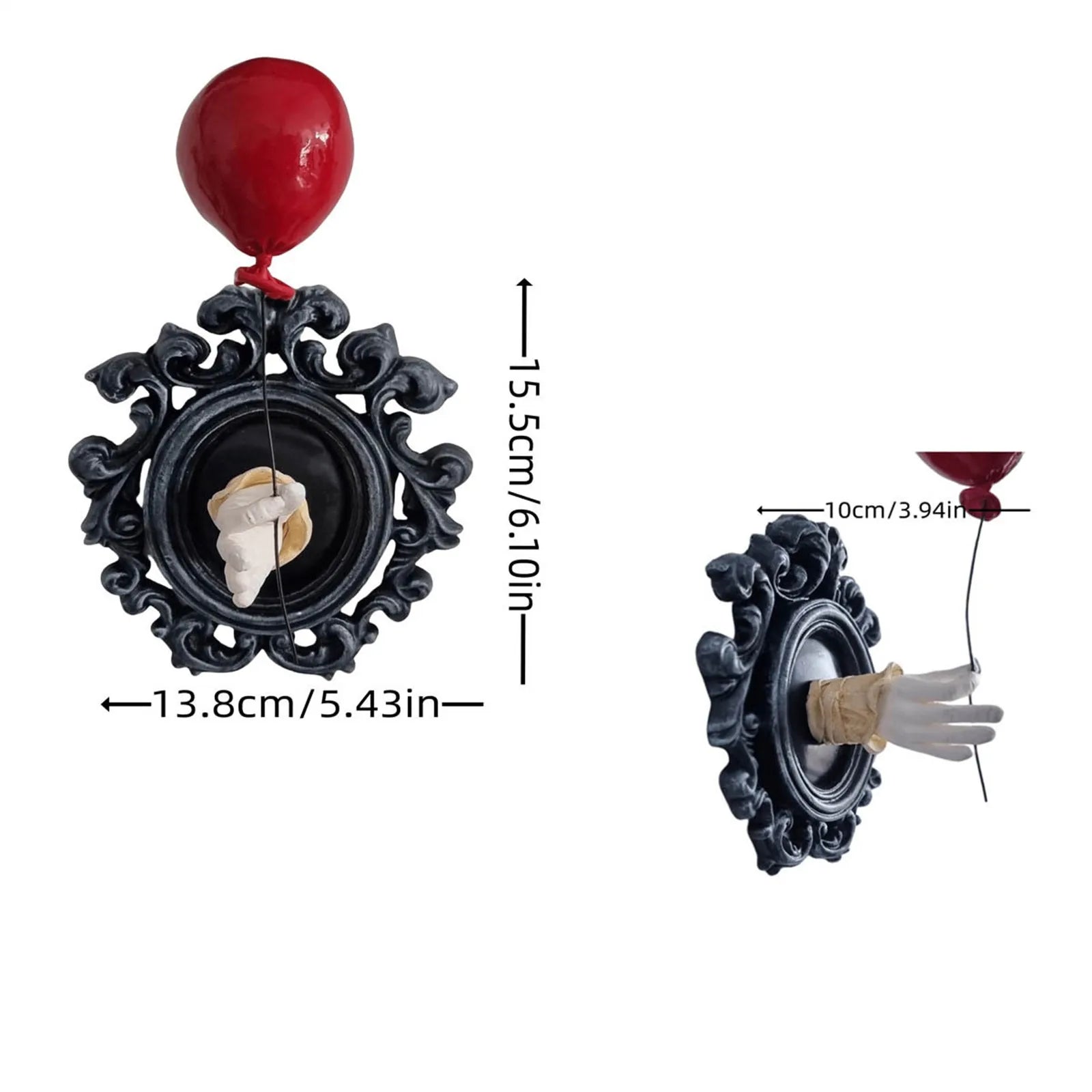 Halloween Decoration Resin Horror Hand Creative American Pendant Crafts Wall Ornaments