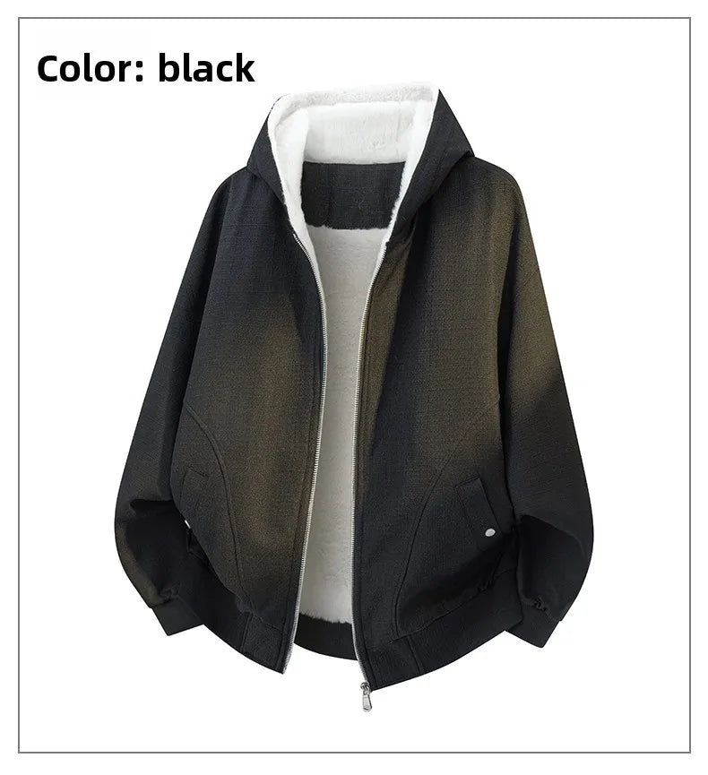 Men's Outdoor Sports Leisure Jacket Comfortable Versatile in Spring Autumn Trends Windproof Breathable with A Hat Jacket