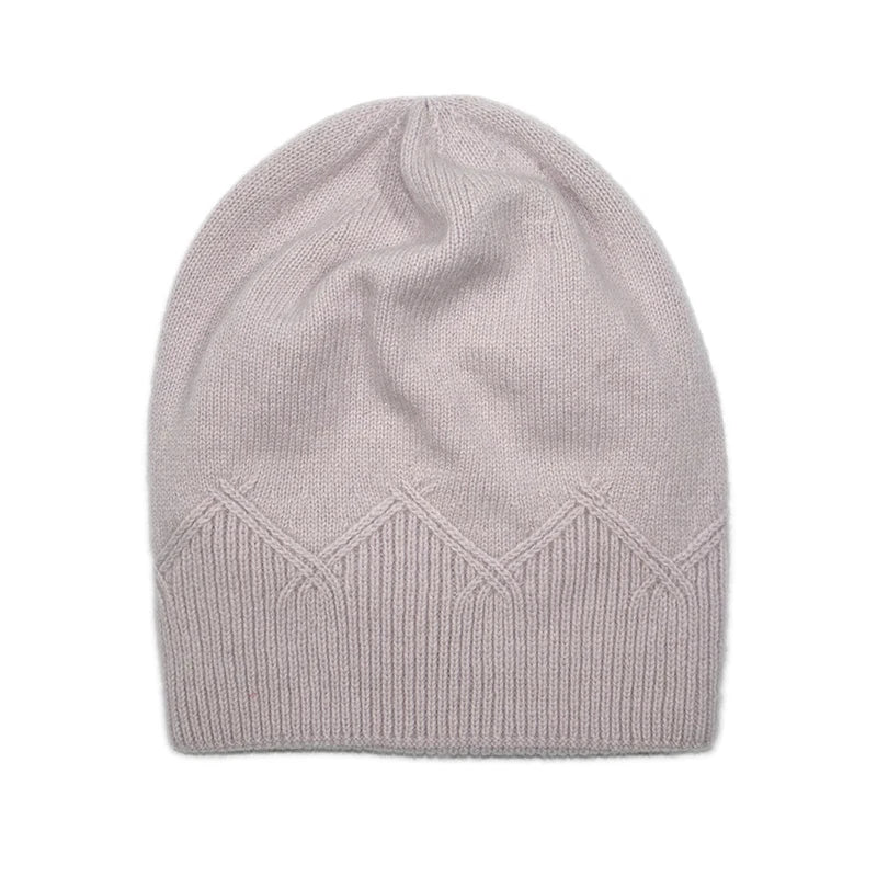 Winter Hat Women Wool Knit Beanie Slouchy Warm Soft Accessory For Autumn Cold Weather Skiing Sports Outdoor Holiday