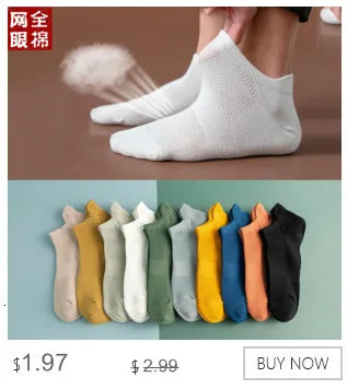 5Pair / Lot Fashion Happy Men Boat Soc Silicone Invisible Cotton Socks Male Ankle Sock Slippers Meia