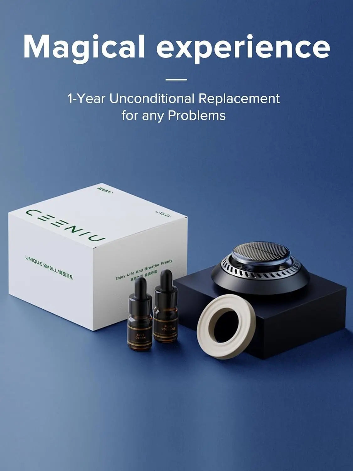 Automobile Air Fresheners Smart Car Freshener Electric Diffuser Aroma Air Freshener For Removing Odors  New Car Supplies