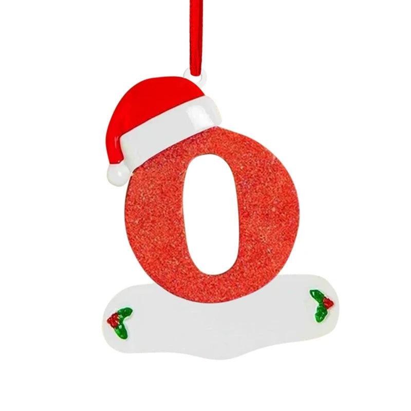 Merry Christmas Decoration Pendant English Alphabet Cristmas Tree Ornaments for Home Decor  Navidad New Year 2026 Gift Accessory