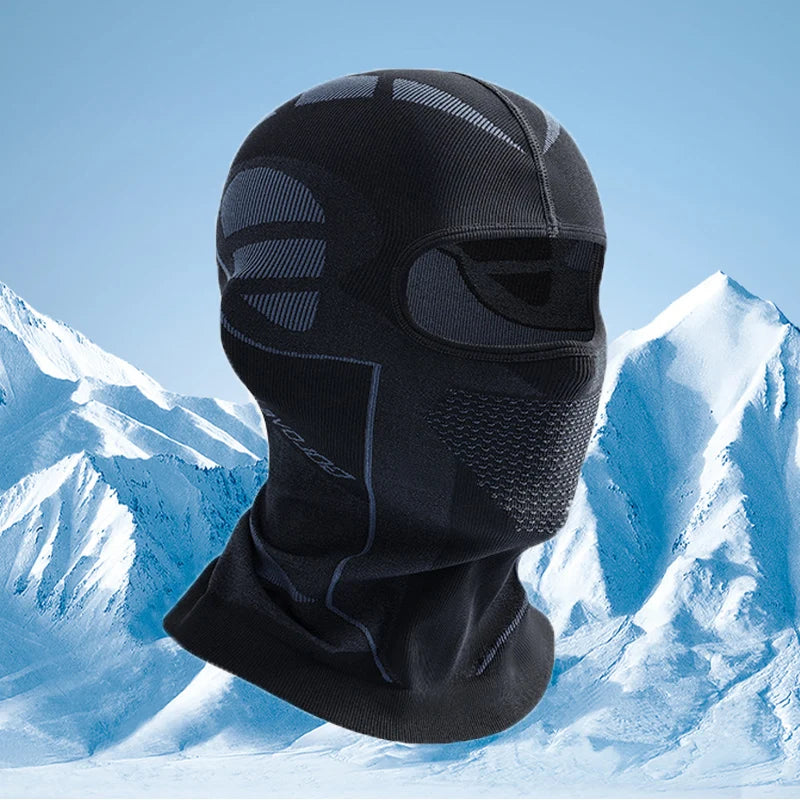 Winter Thermal Ski Balaclava Hats for Women Men Outdoor Full Face Mask Cold-Proof Cycling Head Neck Cover Helmet Liner Cap Scarf