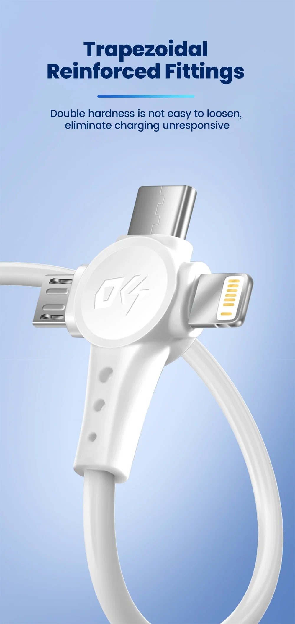 120W 3-in-1 USB C Cable Super Fast Charging Spring Retractable Data Cable For iPhone Huawei Xiaomi Phone Quick Charger Data Cord