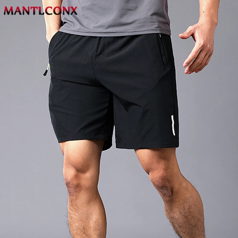 3XL Quick Dry Jogging Fitness Shorts Men Summer Sports Bottoms Thin Breathable Beach Short Pants Male Running Shorts Lightweight
