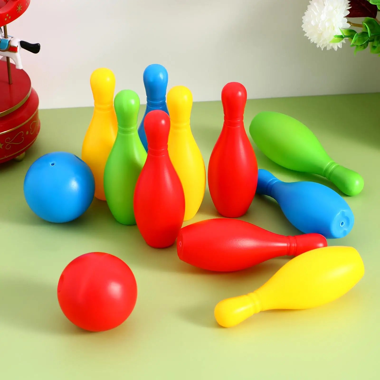 Kid Bowling Toy Set Child Fun Educational Intelligence Development Kids Outdoor Bowling Toys Premium Quality Game Bowling