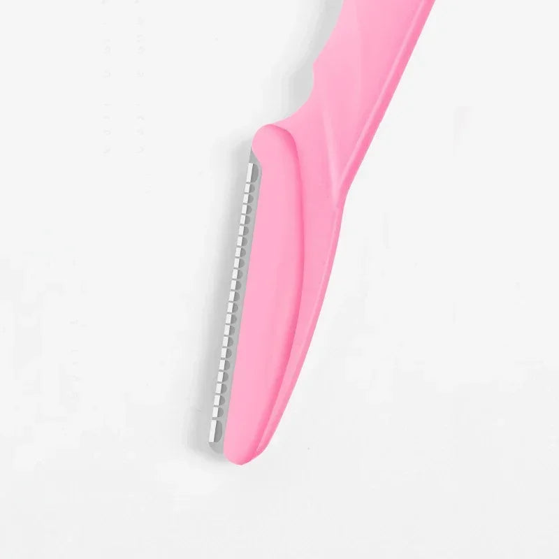 5-100PCS Wholesale Eyebrow Trimmer Blade Shaver Portable Face Razor Eye Brow Epilation Hair Removal Cutters Safety Razor