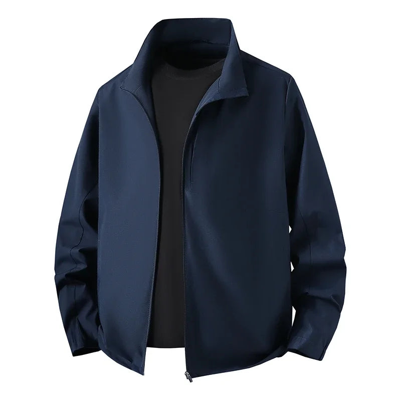 New Men's Casual Jacket Casual and Fashionable Windbreaker Waterproof and Versatile Outdoor Jacket