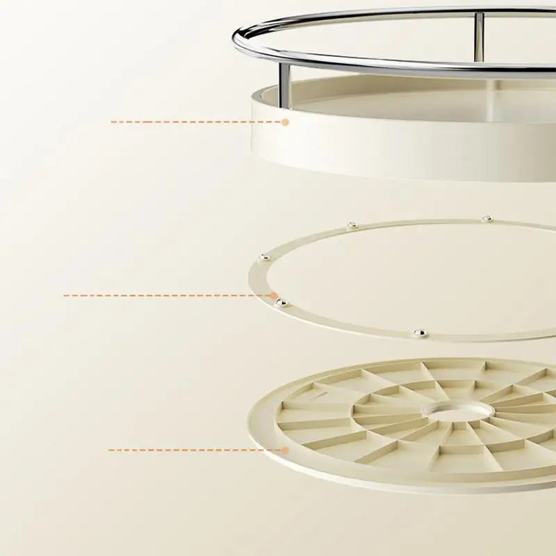 Kitchen Turntable Organizer Rotating Tray Organizer Kitchen Countertop Refrigerator Cupboard Kitchen Countertop Organizer