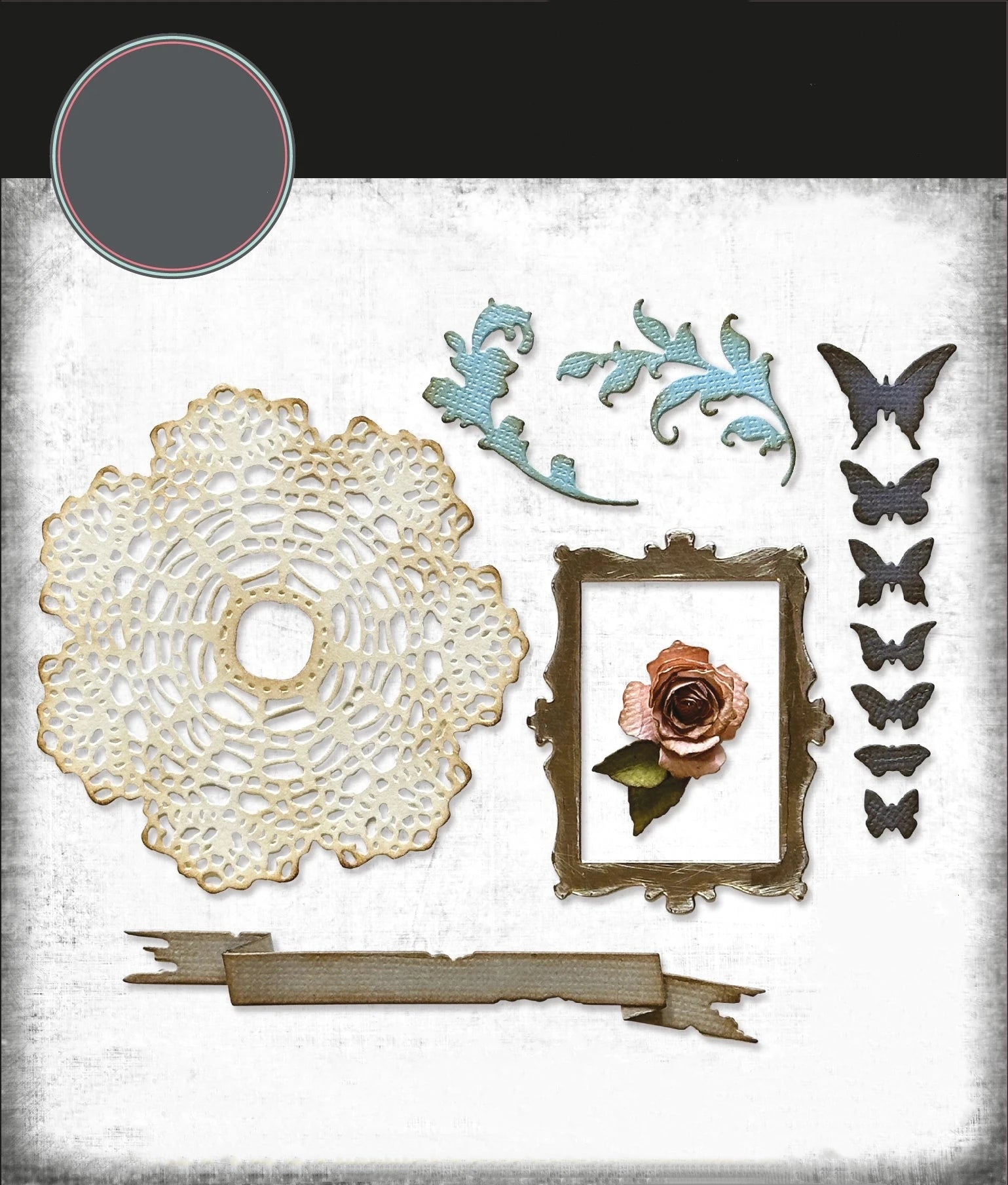 Halloween Retro Clock Decoration Metal Cutting Dies And Stamps Stencils for DIY Scrapbook Photo Album Paper Card Decorative