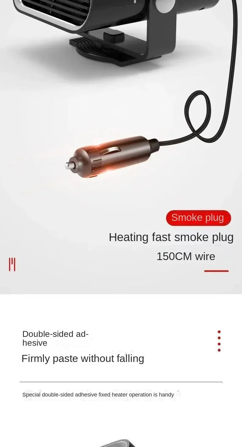 Car Heater 12V/24V Universal Windshield Defroster Defogger Heater Webasto Mini Autonomous Heater Suitable for Trucks and Cars