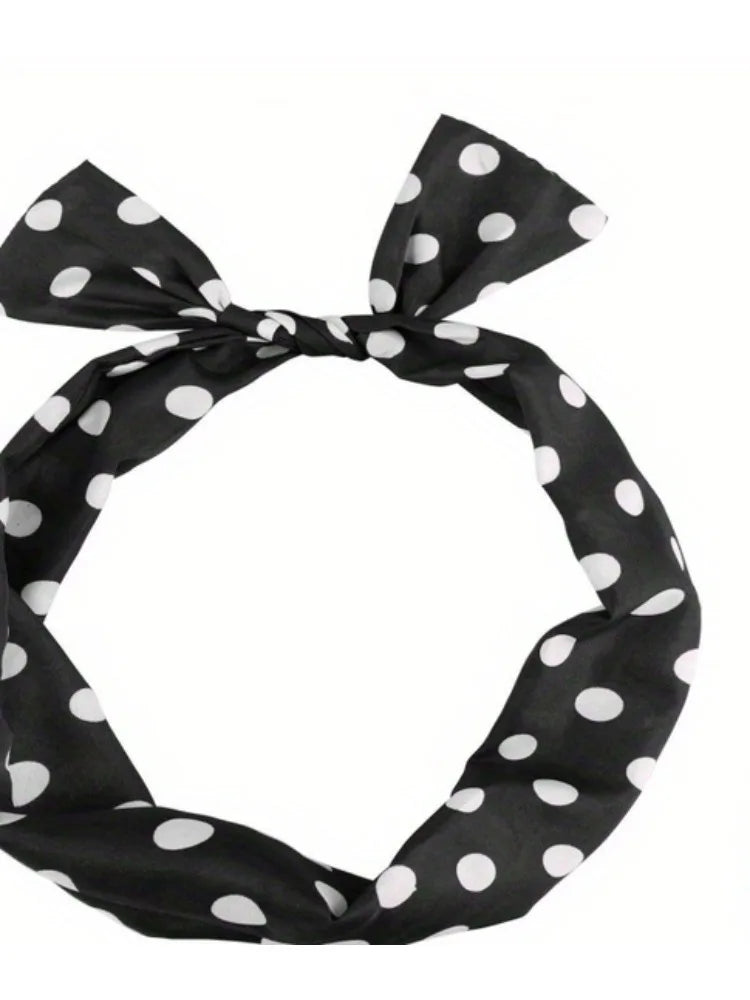 50s Accessories Set for Women 1950s Women Costume Accessories Scarf Glasses Headband for 50s Party Accessories+summer