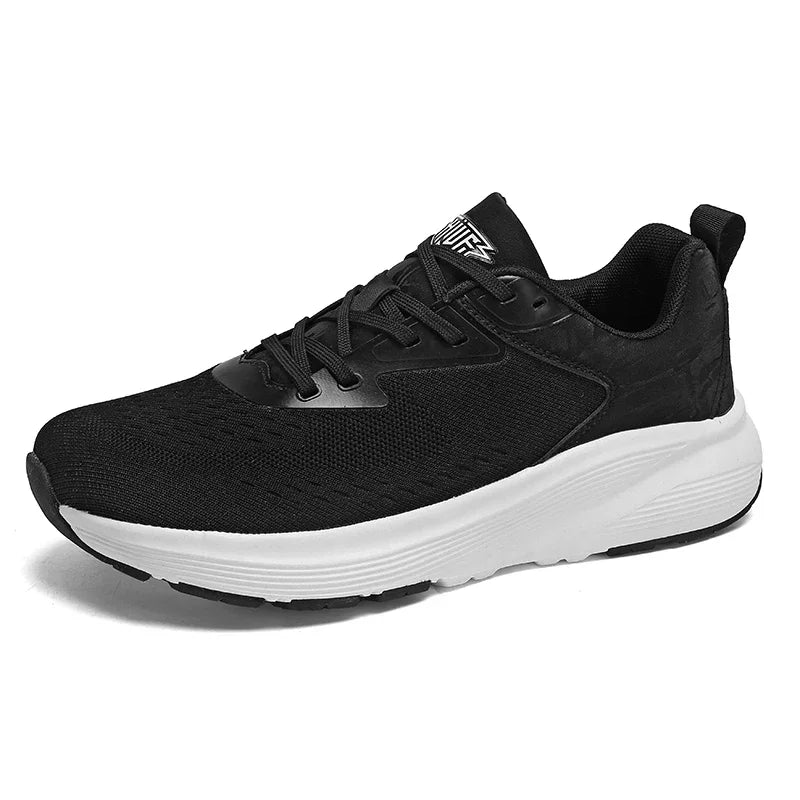 Shoes for Men Breathable Wear Resistant Athletic Training Sneakers White Sports Shoes Tennis Men's Running Walking Travel Shoes