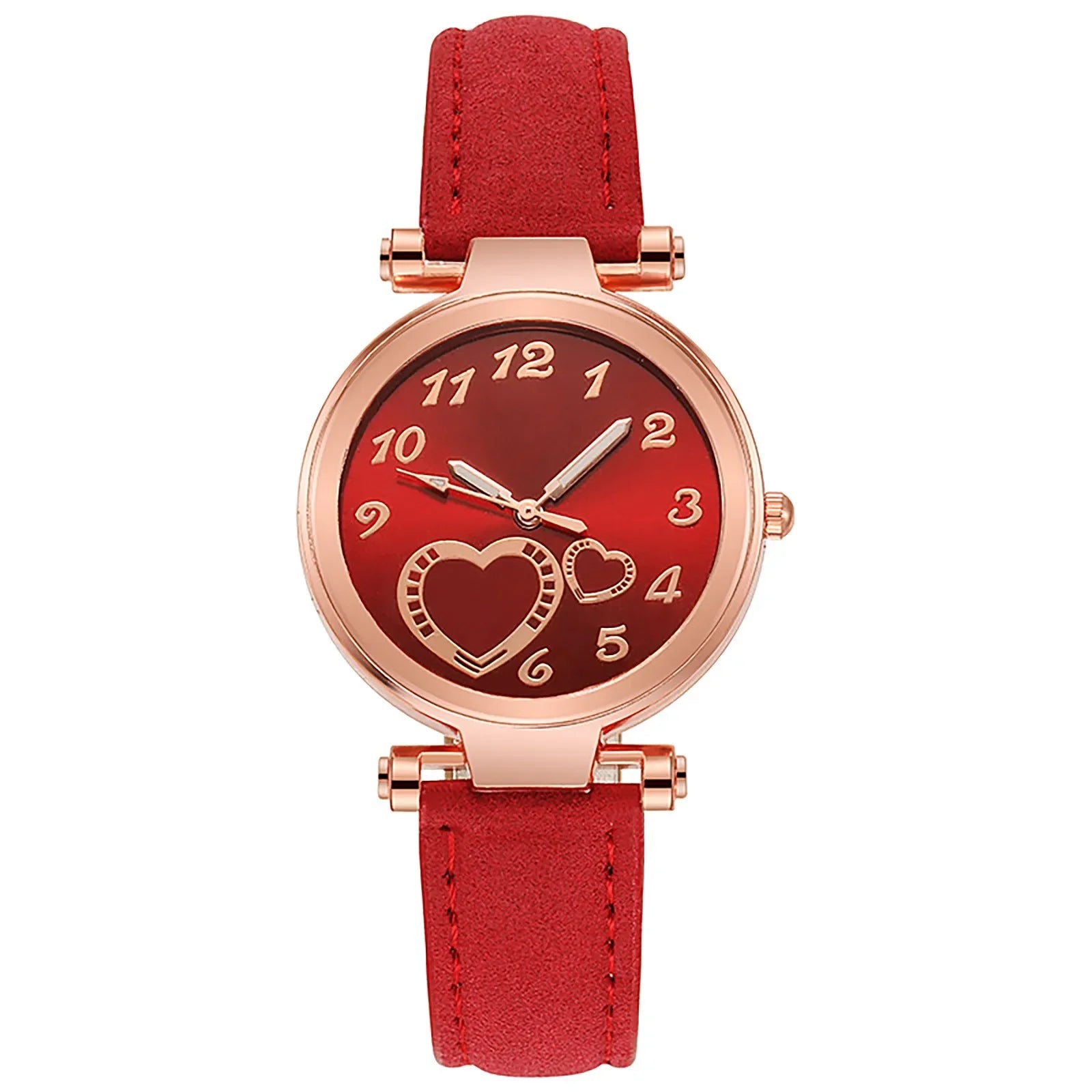 Women's Watches Love Luxury Fashion Ladies Watch Leather Watch Women Female Quartz Wristwatches Montre Femme Relogio Feminino