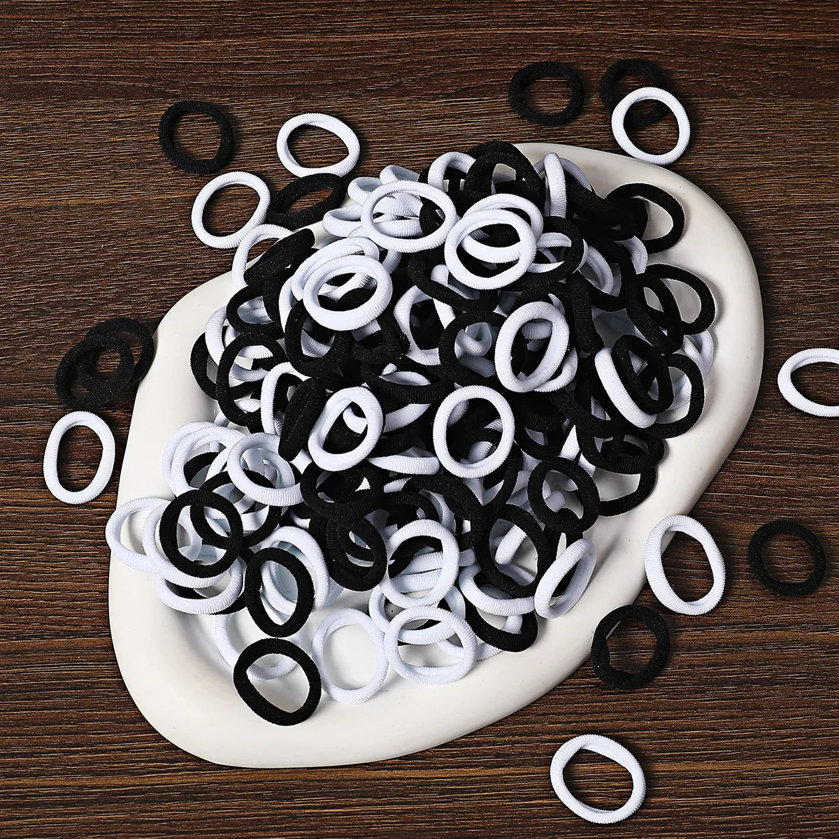 50/100Pcs Hair Bands for Children Colorful Nylon Scrunchie Hair Ties Rubber Band Kids Elastic Hair Leagues Girl Hair Accessories