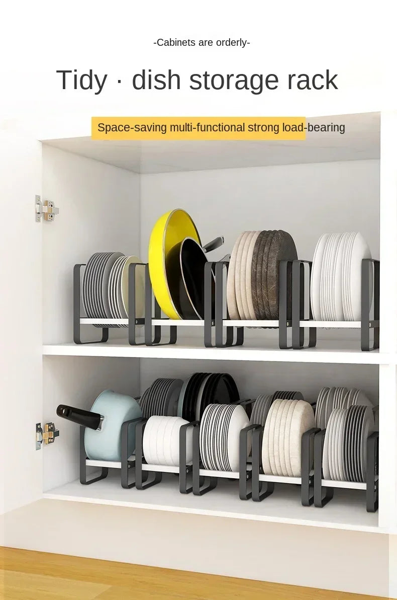 Kitchen Organizer Cabinet Plates Dishes Drying Rack Holder Drainer Kitchen Storage Accessories