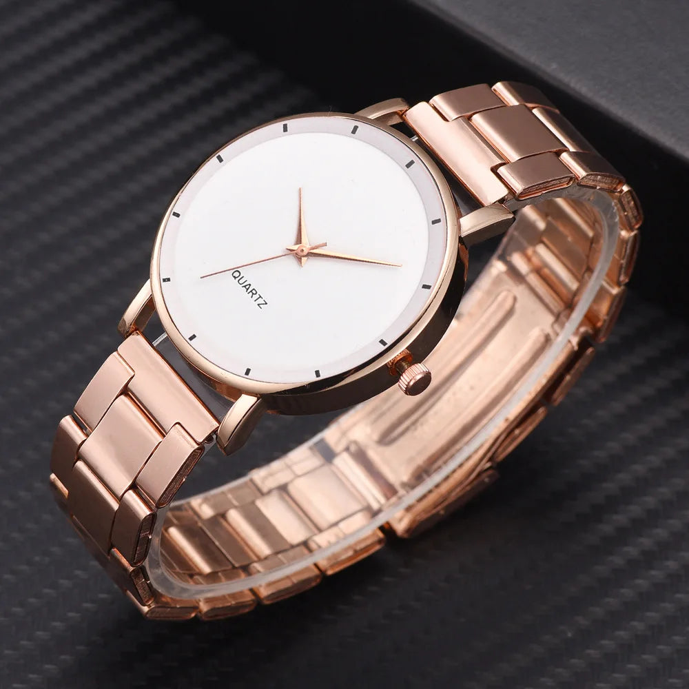 2024 New Women Watches reloj mujer Fashion Rose Gold Luxury Lady Watch For Women Business Wrist Watch Relogio Feminino Gift