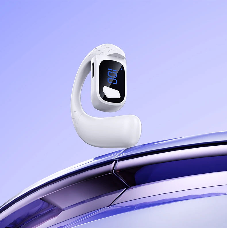 Digital Display Wireless Earphone New Bluetooth 5.4 Headset For Universal Phones Noise Cancelling Sports/Game/Drive Headphones