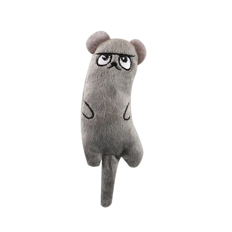 Cute Cat Toys Funny Interactive Plush Cat Toy Mini Teeth Grinding Catnip Toys Kitten Chewing Mouse Toy Pets Accessories