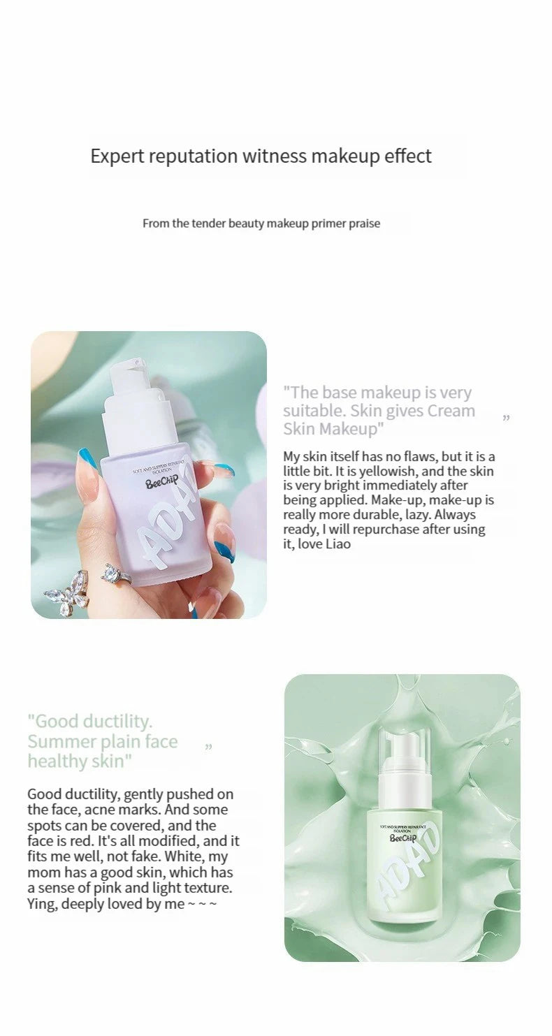 Makeup Primer Isolation Cream Moisturizing Modification Natural Even Skin Tone Long-lasting Concealer Refreshing and Docile
