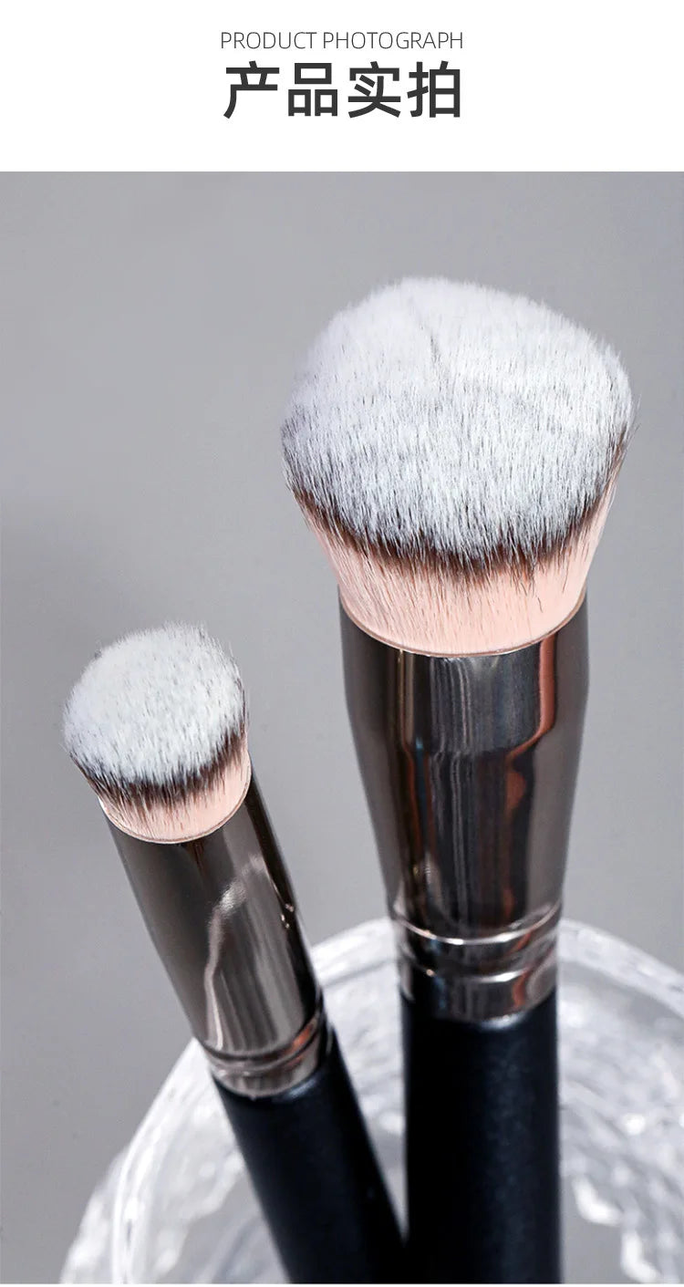 Makeup Brushes Foundation Concealer Angled Seamless Cover Synthetic Dark Circle Liquid Cream Cosmetics Contour Brush Beauty Tool
